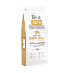 Brit Care Grain-free Senior and Light Salmon and Potato 12kg