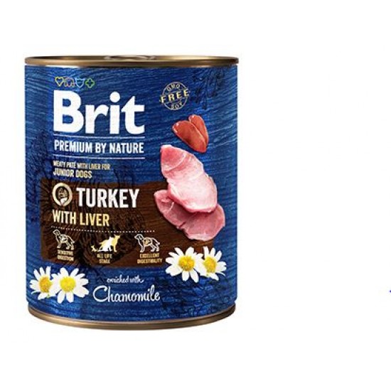 Brit Premium by Nature Turkey with Liver 400g